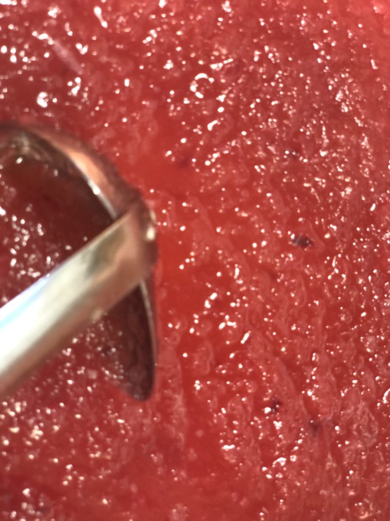 苺と自家製甘酒のコンフィチュール(ママンチュール)