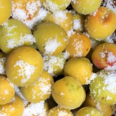 ６月水無月　季節の手仕事　梅干し