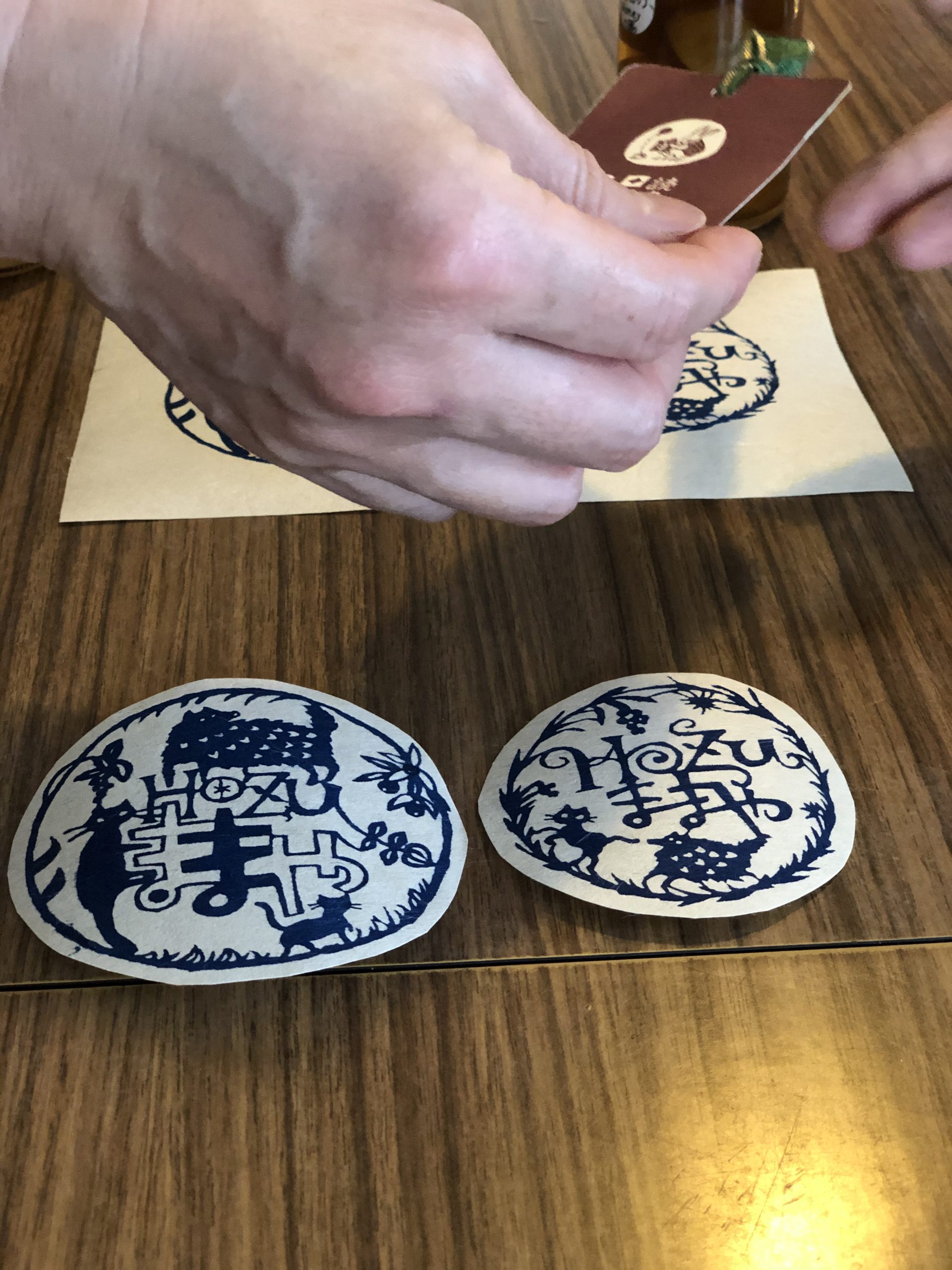 Hozu ままやのロゴマーク 関美穂子作