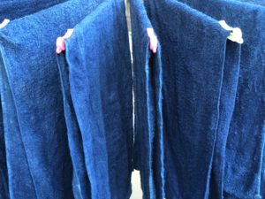 Hozu ままやの藍染め男前タオル