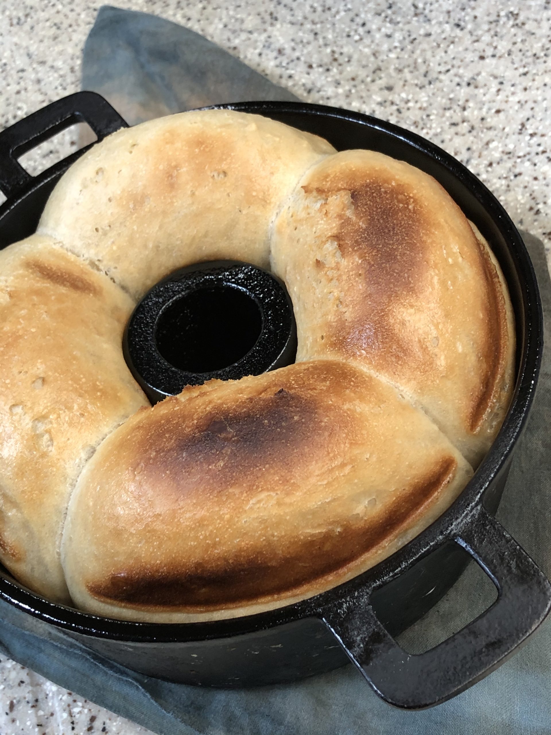 Hozu  ままやの天然酵母スペルト小麦鍋焼きパン