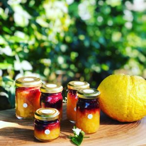 無農薬自然栽培Hozuままやの八朔と桑の実のコラボコンフィチュール（ママンチュール）