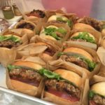 ビーガンひよこ豆バーガー