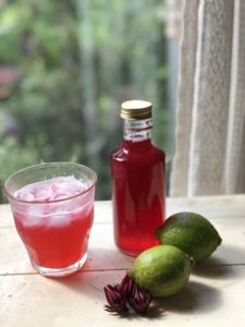 Hozu ままやの無農薬自然栽培のローゼルシロップ