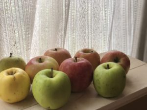 自然農法町田農園のリンゴ