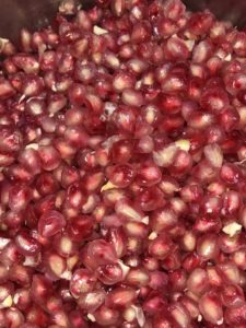 無農薬ザクロのつぶつぶの実