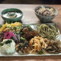 お豆と雑穀のランチ仕事　京都、出町柳　かぜのねさんで　