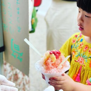 Hozu ままやの自家製シロップかき氷