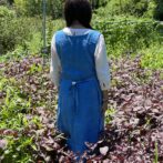 正藍染のHozu ままやのオリジナルエプロン