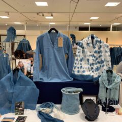 東武宇都宮百貨店でのイベント　正藍染の世界の参加