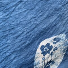 新しいことにチャレンジ！はじめての型染め、糊作り